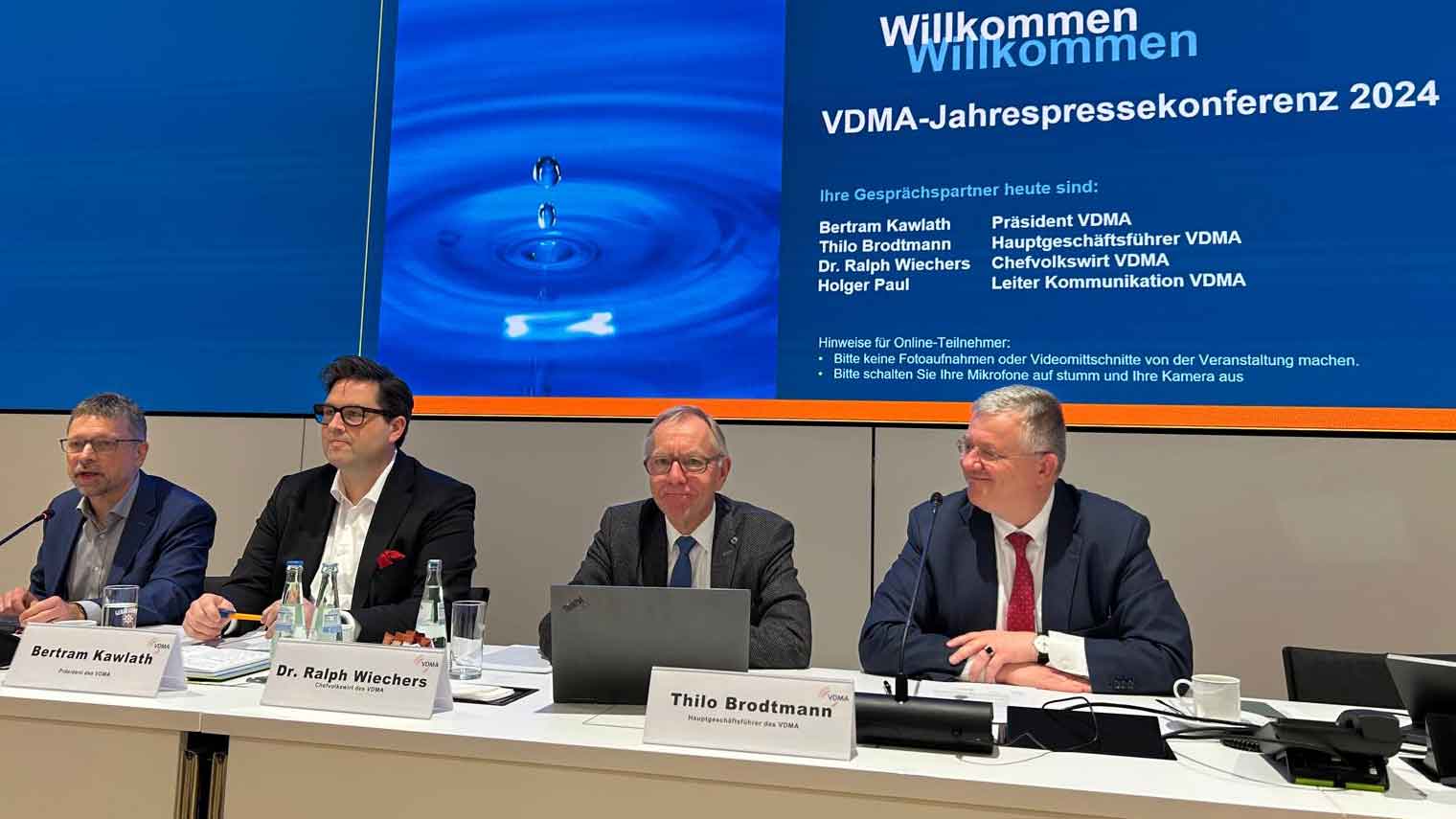 VDMA-Jahrespressekonferenz